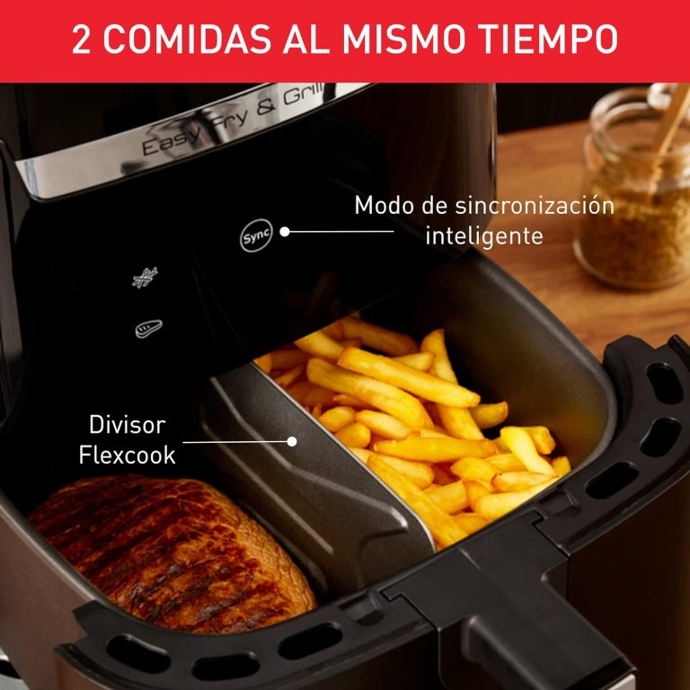 Moulinex Easy Fry XXL 6,5 L EZ8018 Freidora de Aire 2 en 1 para Freír o a la Parrilla