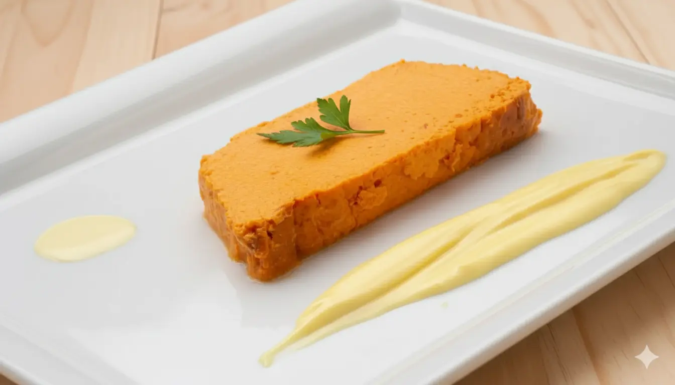 Pastel de pimientos en freidora de aire