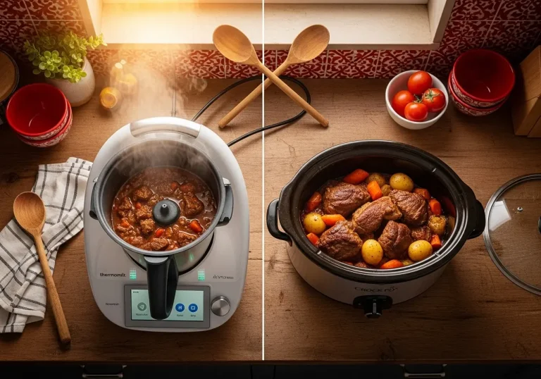 Análisis Thermomix TM6 2025 duelo gamberro vs olla lenta Crock-Pot