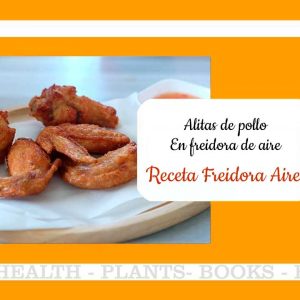 Alitas de pollo en freidora de aire