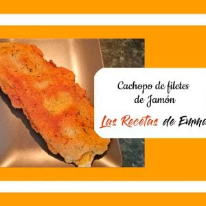 Cachopos con filetes de jamón