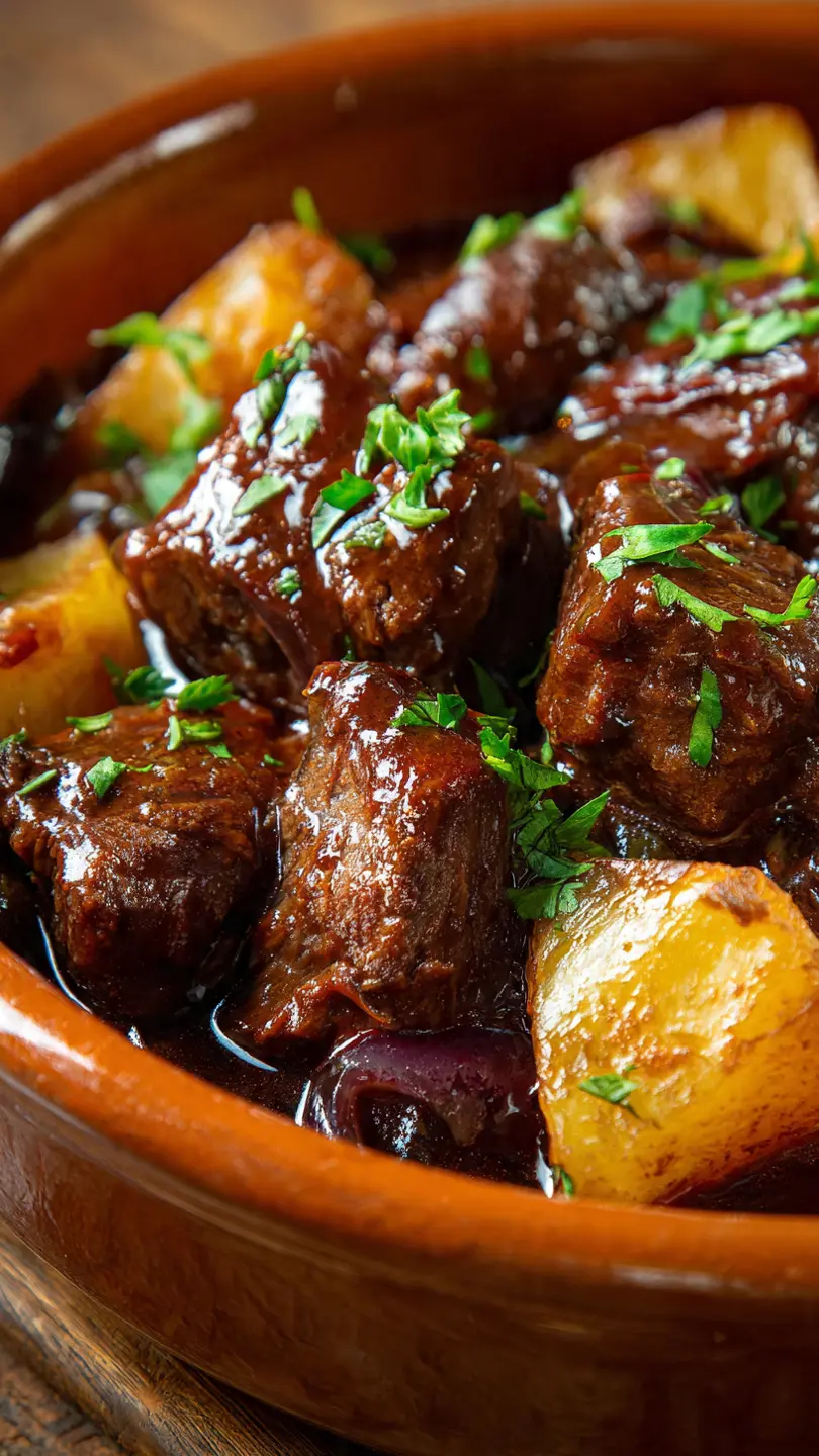 Carne Gobernada en Olla Lenta: Receta de Oviedo (Paso a Paso)