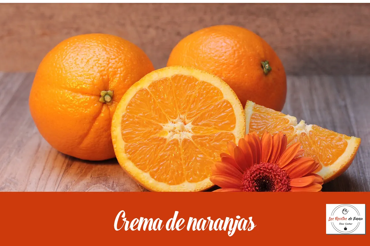 Postre con naranjas valencianas