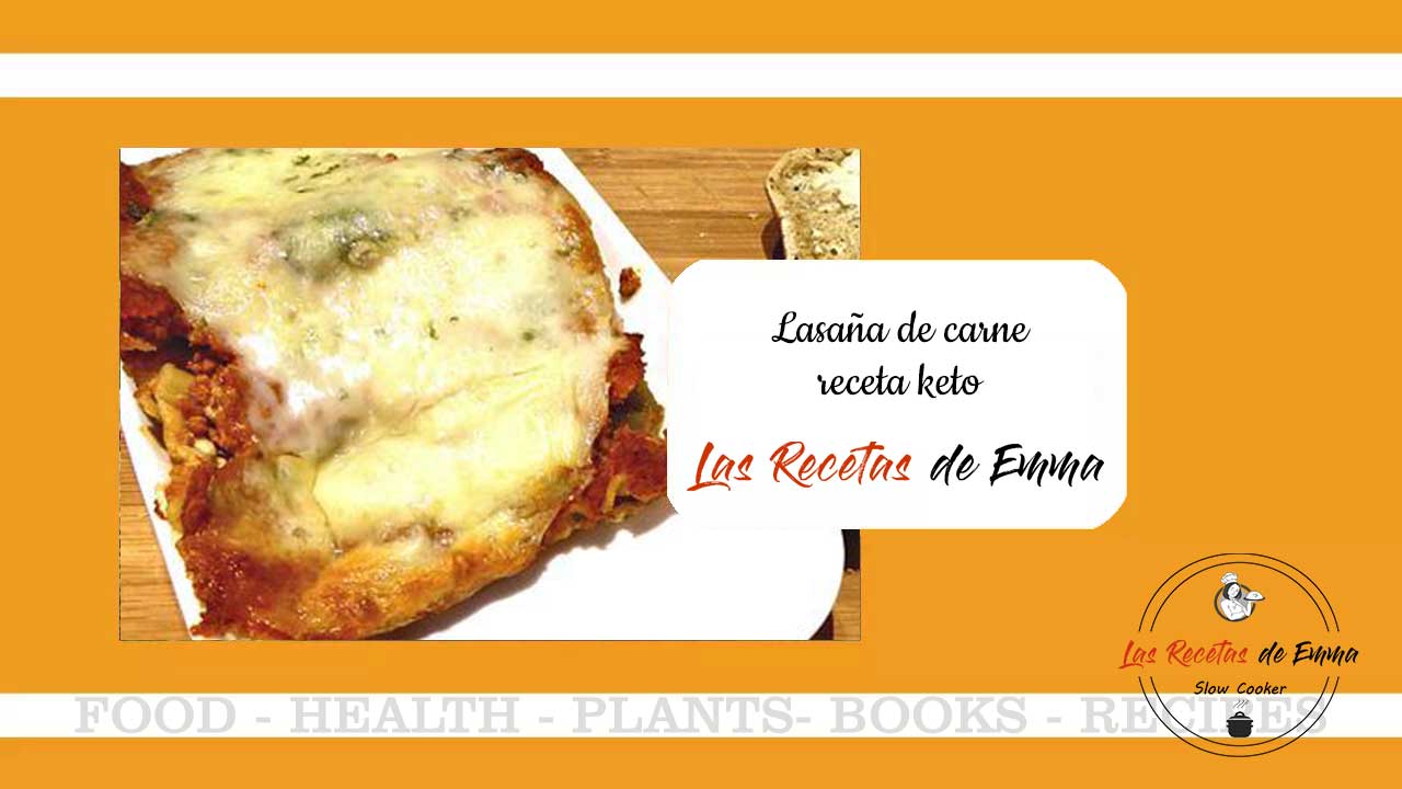 receta de Lasaña Keto