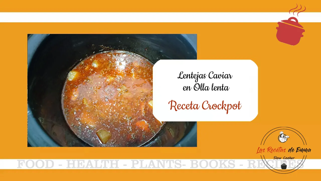 Lenteja Caviar en CrockpotLentejas Negras (Beluga) en Olla Lenta: Firme y Nutritiva | Emma