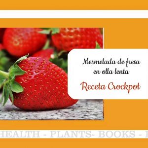 vamos a hacer Mermelada de fresa en olla lenta
