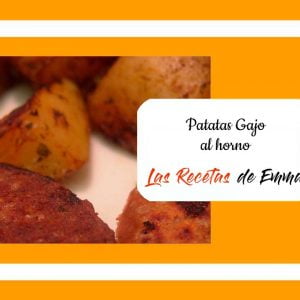 Patatas en gajos al horno