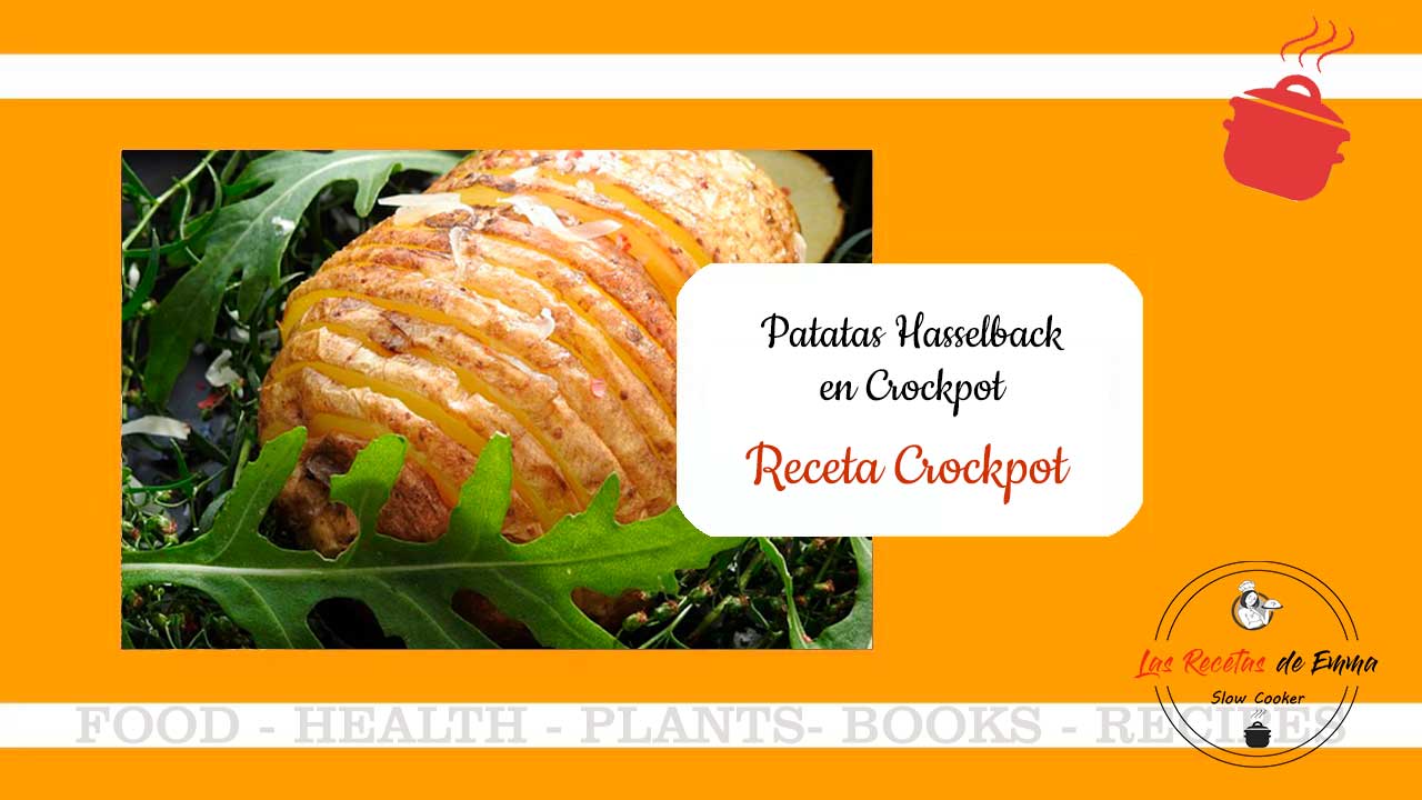Patatas Hasselback en olla lenta