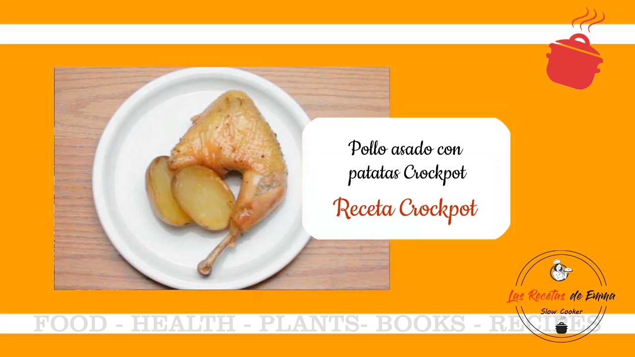 mira como hacer un riquisimo Pollo asado con patatas en Crockpot