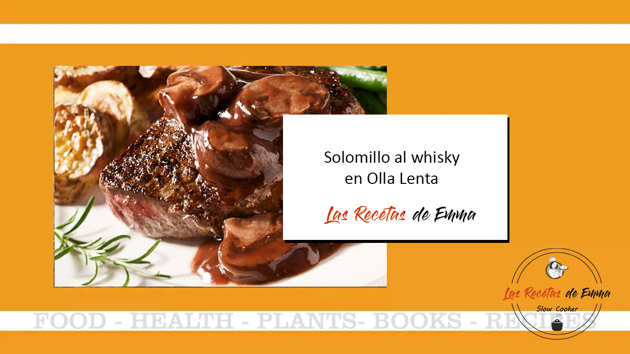 Solomillo al whisky en Crockpot